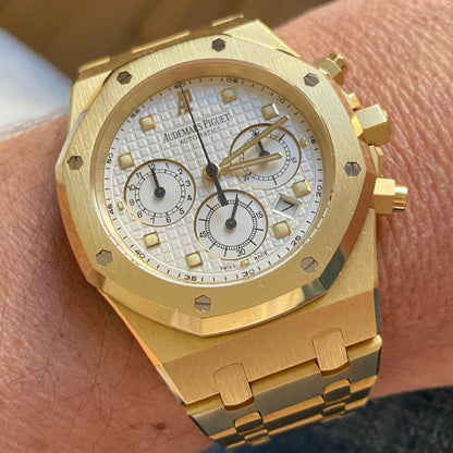 Audemars Piguet Royal Oak Kasparov REF:25960BA.00.1185BA.01 in Yellow Gold, from 2003