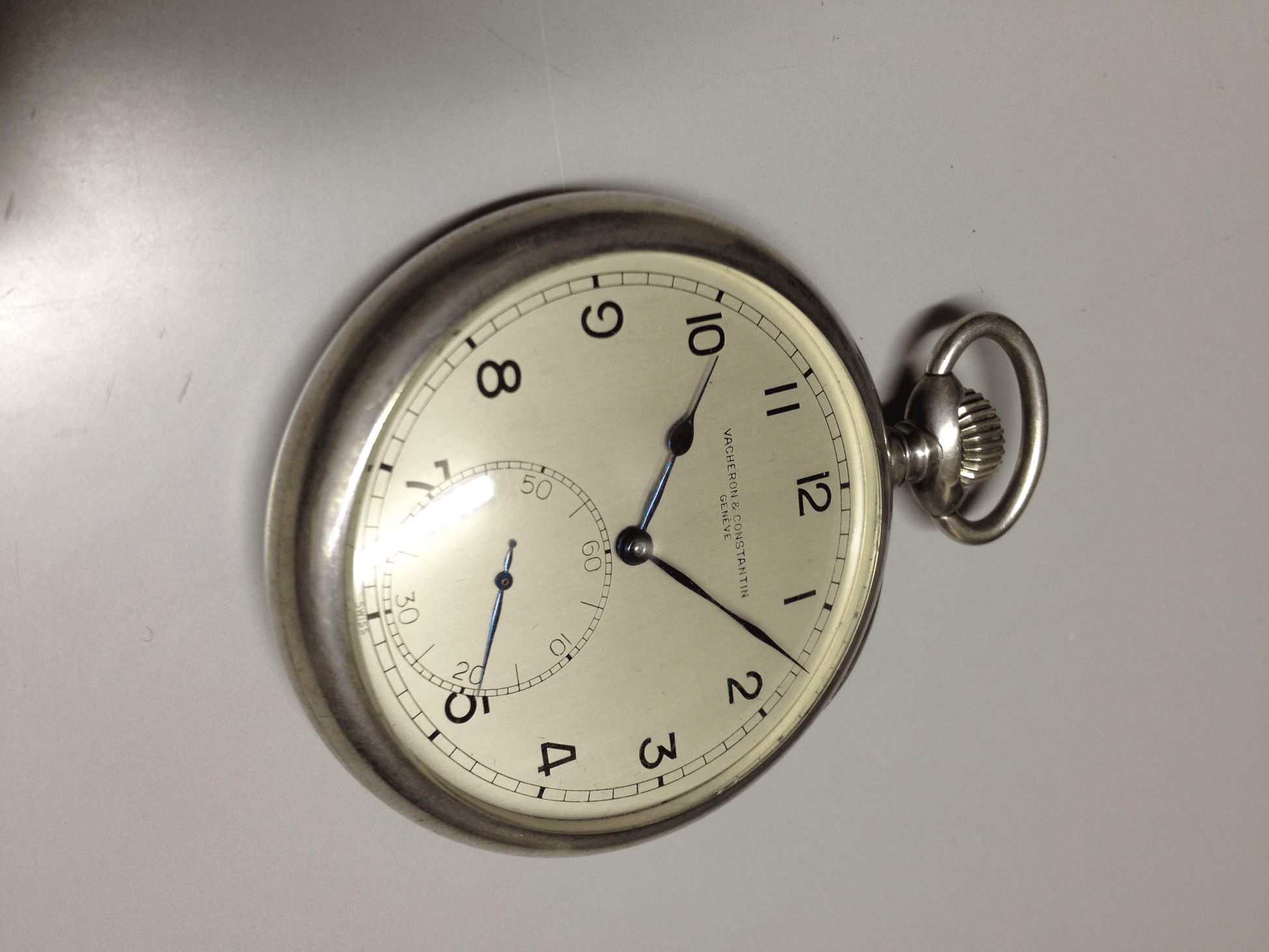 Vacheron & Constantin in Stainless steel. Circa: 1940.