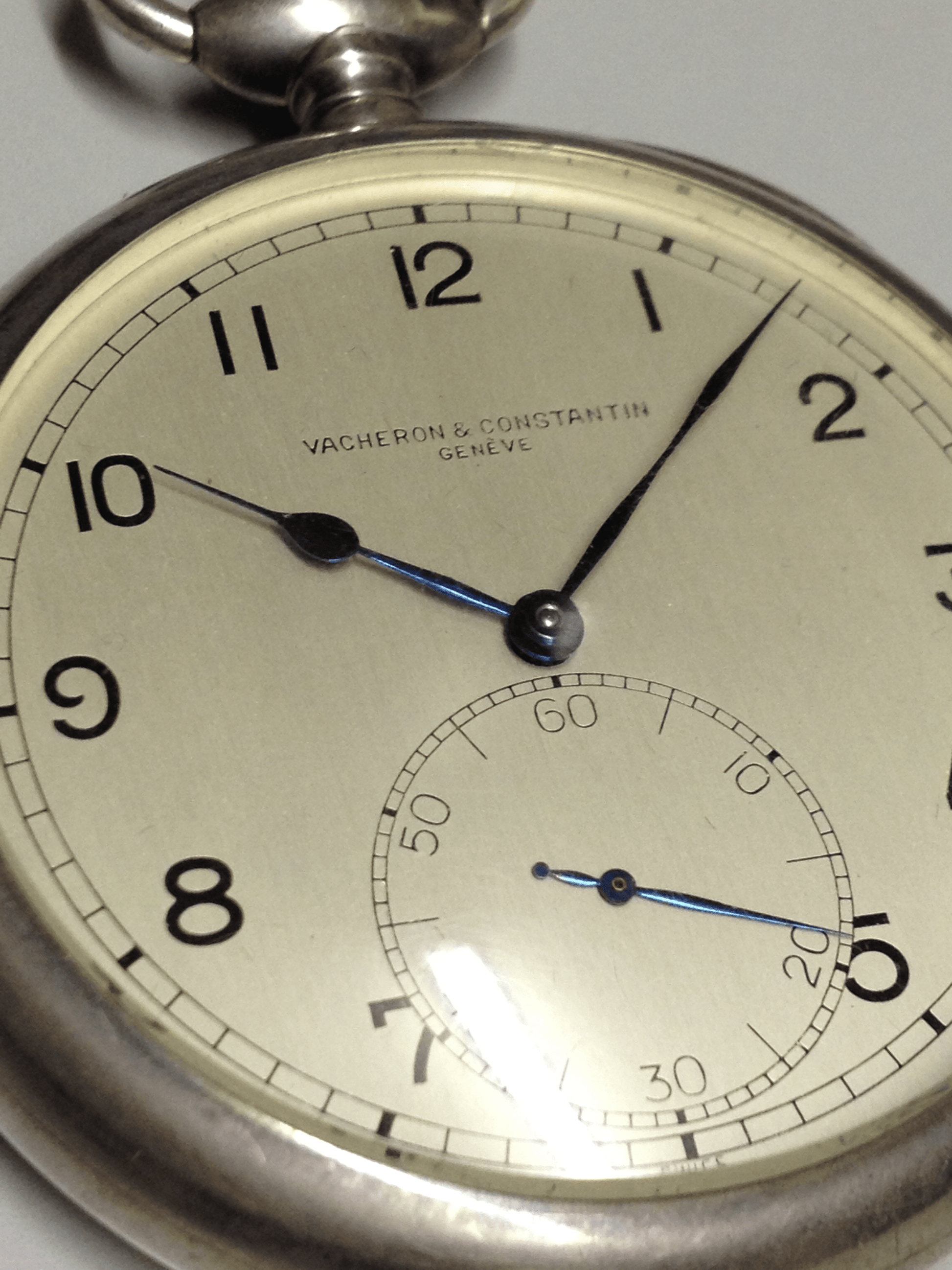 Vacheron & Constantin in Stainless steel. Circa: 1940.