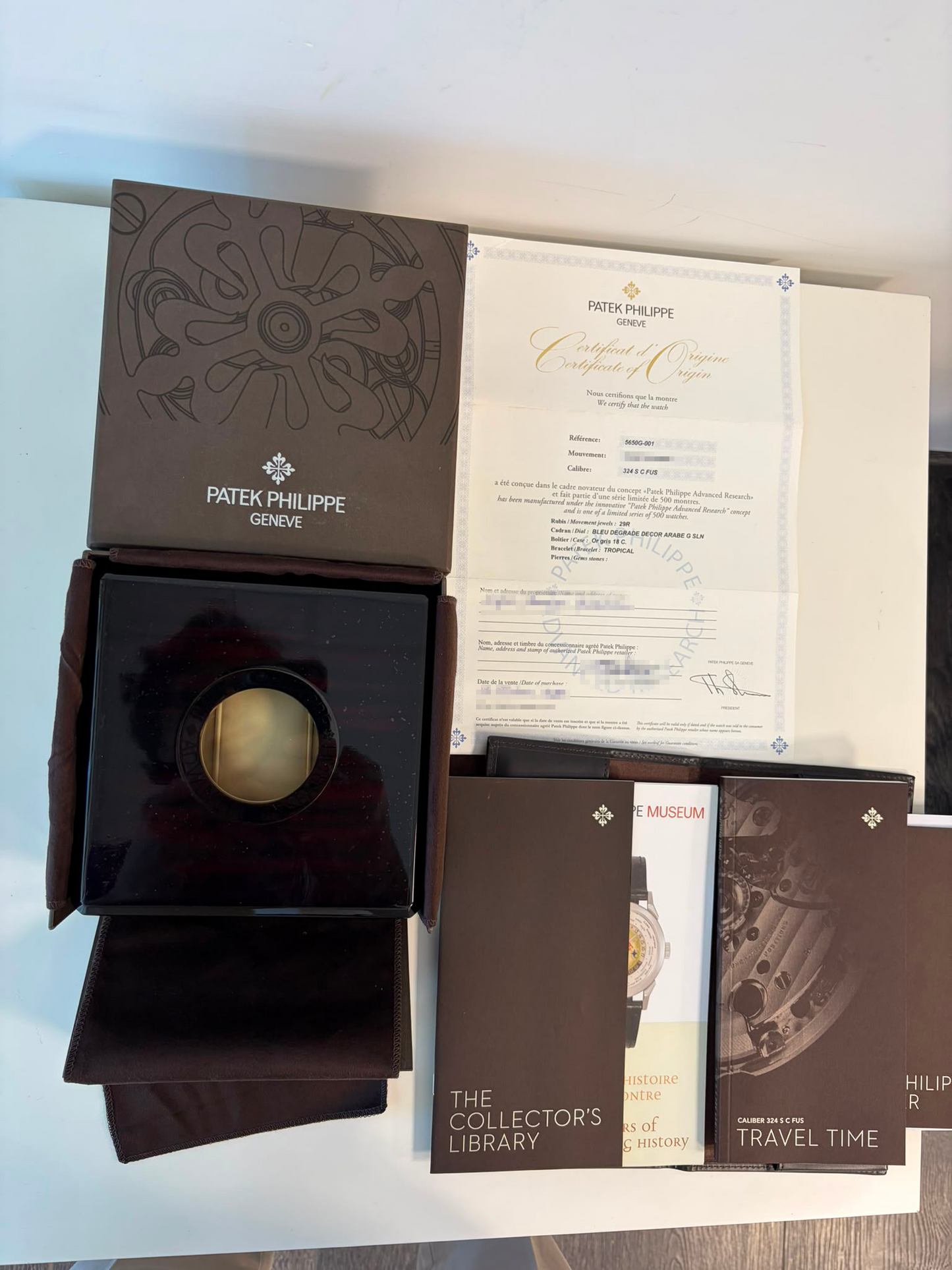 Patek Philippe Ref. 5650G-001 Advanced Research — Aquanaut Travel Time (On hold)