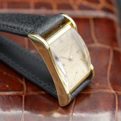 Patek Philippe Hour Glass Ref:2456 in yellow gold. Circa:1951