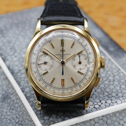 Vacheron&Constantin Chronograph Ref:4072 in Yellow gold. Circa:1955
