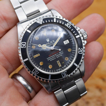 Rolex Sea Dweller Ref: 1665 in Stainless steel. Circa: 1967.