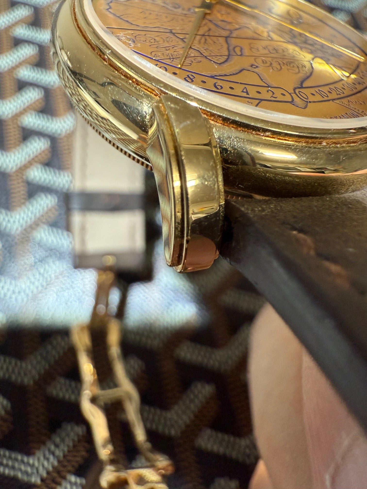 Vacheron & Constantin Mercator Réf: 43050 double rétrograde in yellow gold, 36mm, with Caliber 1120/2.