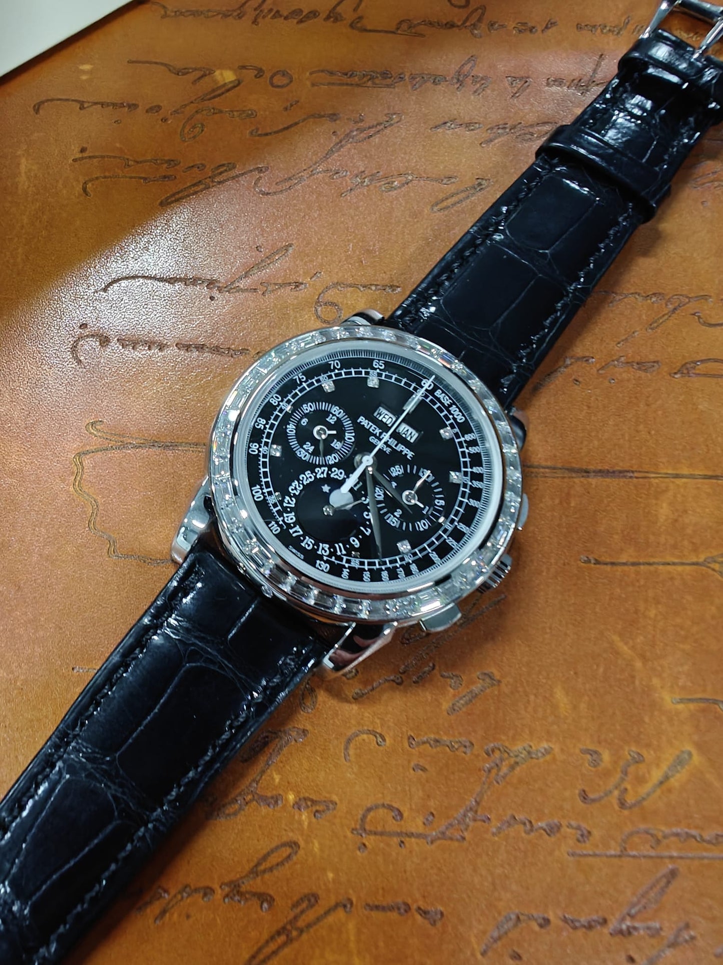 Patek Philippe 5971 Platinum Perpetual Calendar Chronograph