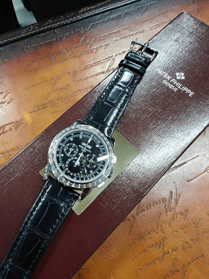 Patek Philippe 5971 Platinum Perpetual Calendar Chronograph
