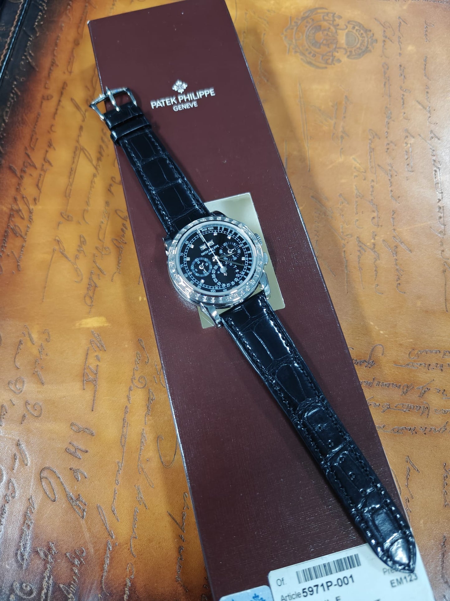 Patek Philippe 5971 Platinum Perpetual Calendar Chronograph