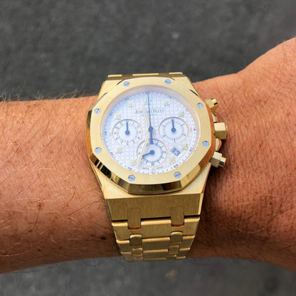 Audemars Piguet Royal Oak Kasparov REF:25960BA.00.1185BA.01 in Yellow Gold, from 2003