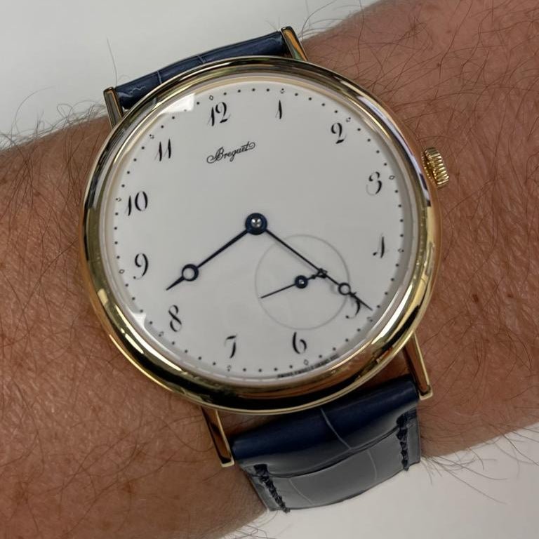 Breguet REF: 5140BA Grand Feu Enamel Dial Yellow Gold 2000 - Pires - Mauboussin