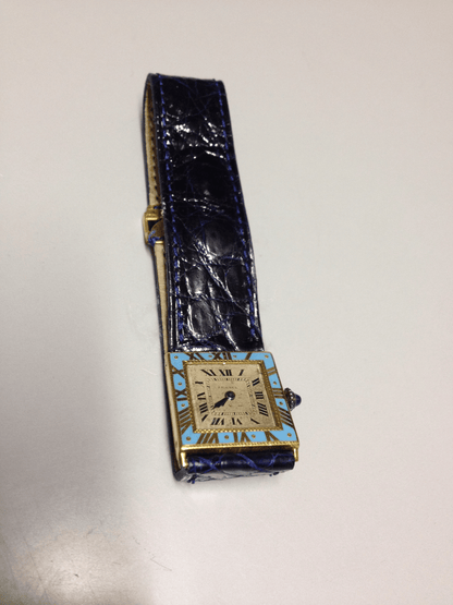 Cartier Quadrant in Yellow gold 14kt. Circa: 1940.