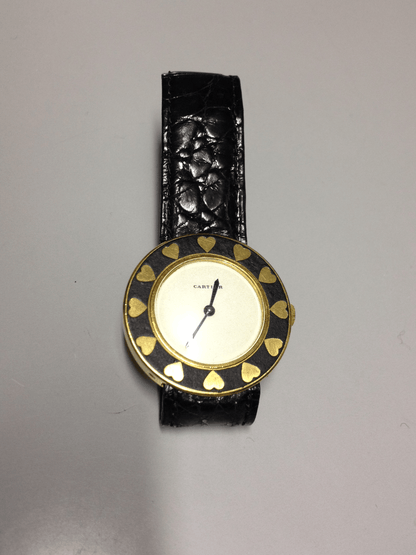 Cartier Retro Dress watch in Yellow gold. Circa: 1960.