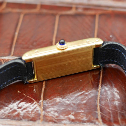 Cartier Tank in Yellow gold. Circa: 1930.