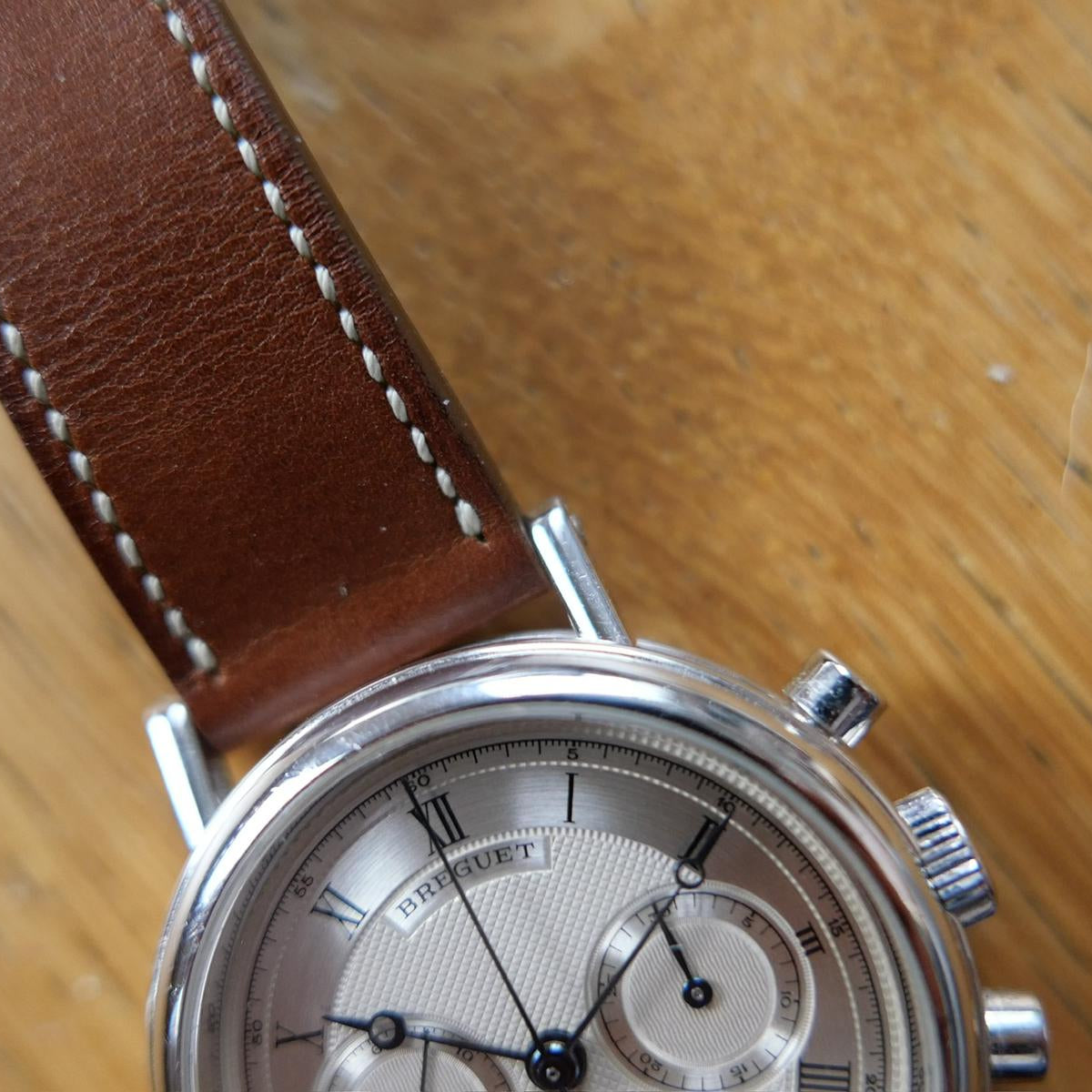 Breguet Classic Chonograph in White Gold REF:3237BB, from 1994