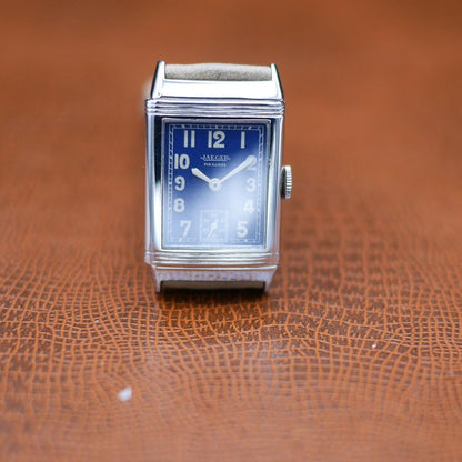 Jaeger-Lecoultre Reverso Ref: 201 in Stainless steel. Circa: 1938.
