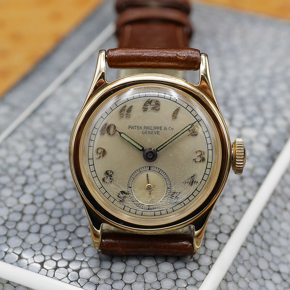Patek Philippe Calatrava Ref 438, Breguet Numerals, Yellow Gold, 1943