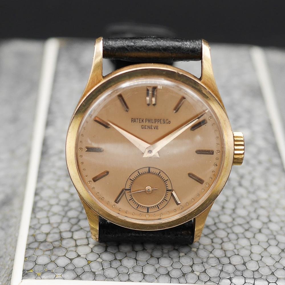 Patek Philippe Calatrava Ref:96 in Pink gold. Circa:1940