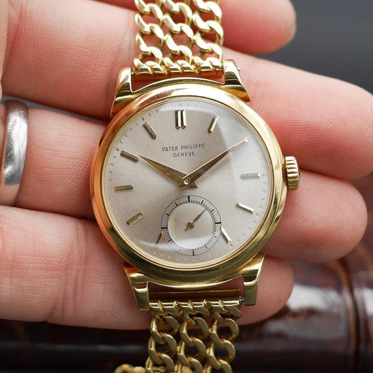 Patek Philippe Chronograph Ref 1491 Yellow Gold, Circa 1950 - Pires - Mauboussin