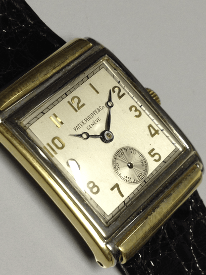 Patek Philippe Dress Watch in Yellow and White Gold with Breguet hands, Circa 1930 - Pires - Mauboussin