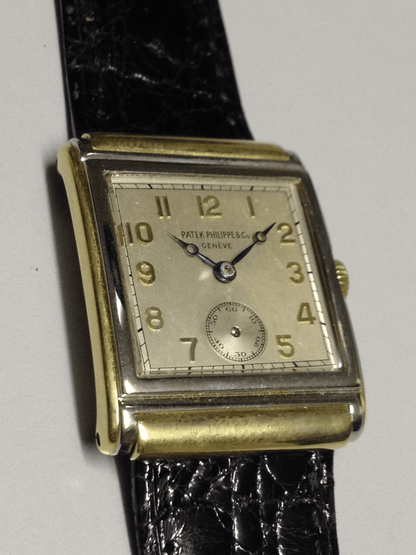 Patek Philippe Dress Watch in Yellow and White Gold with Breguet hands, Circa 1930 - Pires - Mauboussin