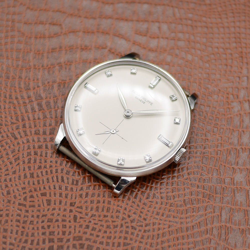 Patek Philippe Ref 2753/2 Platinum Retro Watch, Circa 1963 - Pires - Mauboussin