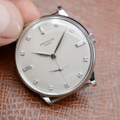 Patek Philippe Ref 2753/2 Platinum Retro Watch, Circa 1963 - Pires - Mauboussin