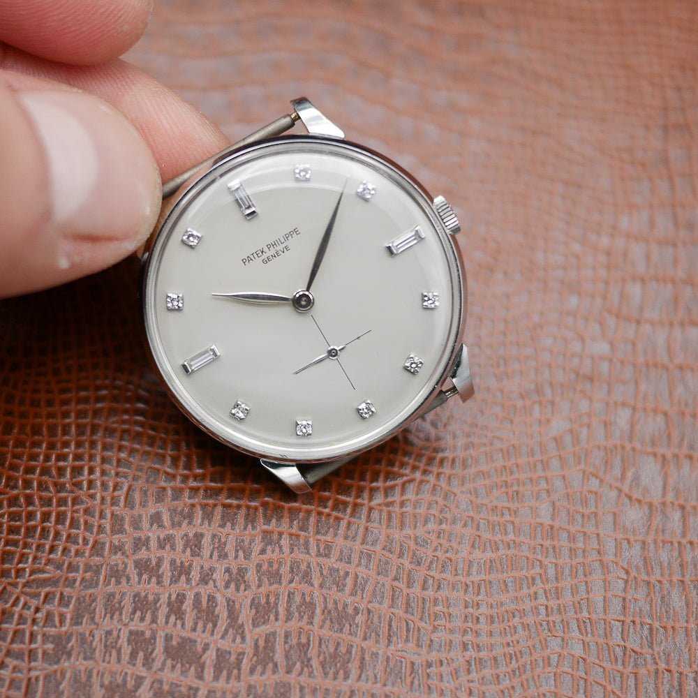 Patek Philippe Ref 2753/2 Platinum Retro Watch, Circa 1963 - Pires - Mauboussin