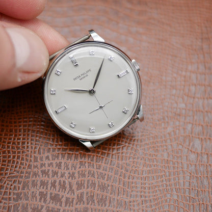 Patek Philippe Ref 2753/2 Platinum Retro Watch, Circa 1963 - Pires - Mauboussin