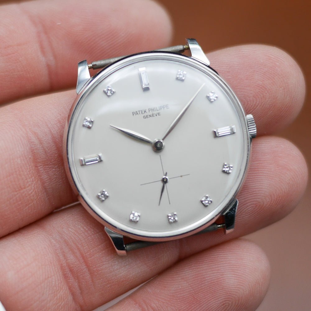 Patek Philippe Ref 2753/2 Platinum Retro Watch, Circa 1963 - Pires - Mauboussin