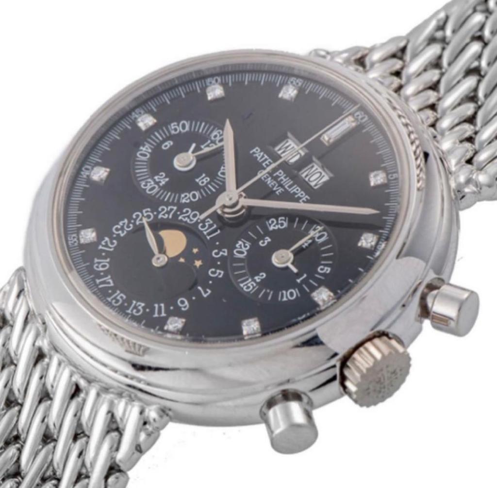 Patek Philippe Ref 3970/2 White Gold Perpetual Calendar, 1990 - Pires - Mauboussin