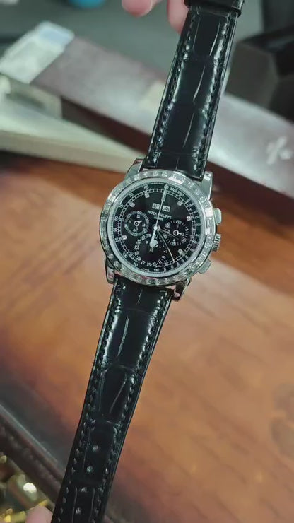 Patek Philippe 5971 Platinum Perpetual Calendar Chronograph
