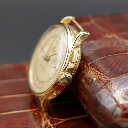 Rolex Chronograph Antimagnetic, Ref 2508 in Pink Gold, Circa 1950 - Pires - Mauboussin