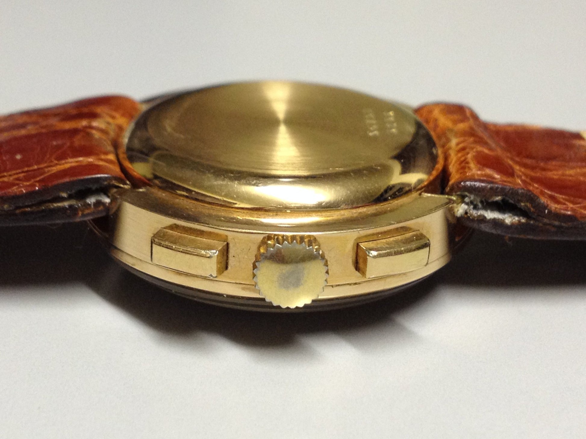 Rolex Chronograph Moneta, Ref 3233 in Pink Gold, Circa 1950 - Pires - Mauboussin