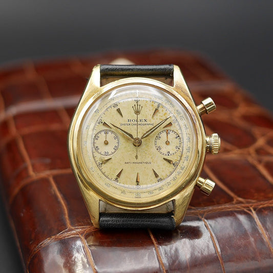 Rolex Ref.4500 in Yellow Gold (1945) | Timeless Vintage Elegance - Pires - Mauboussin