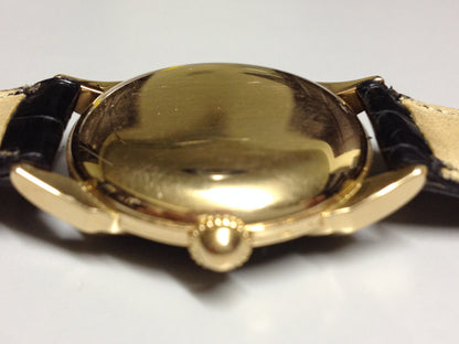 Vacheron&Constantin Cows Horn in Pink gold. Circa:1950