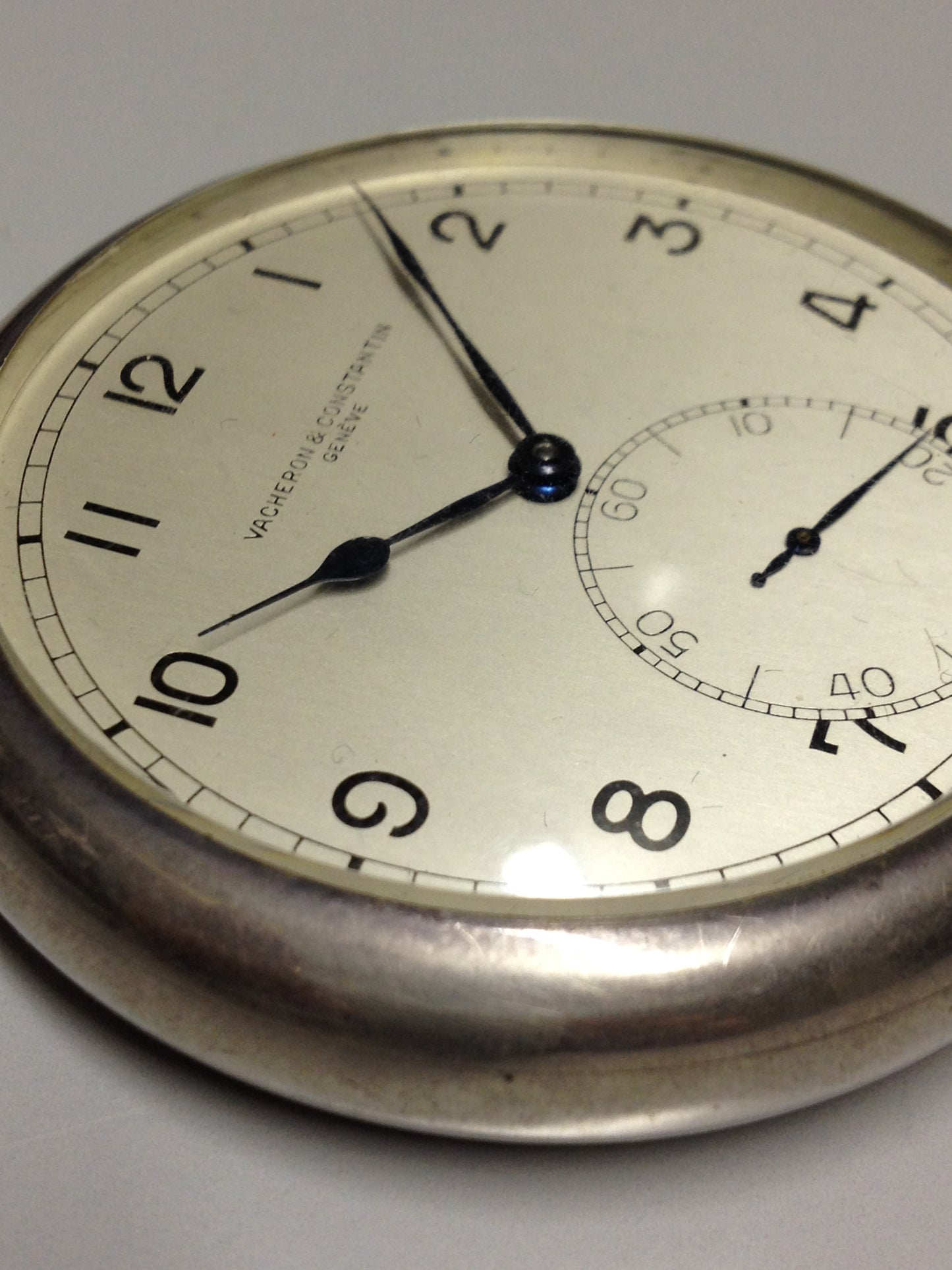 Vacheron & Constantin in Stainless steel. Circa: 1940.