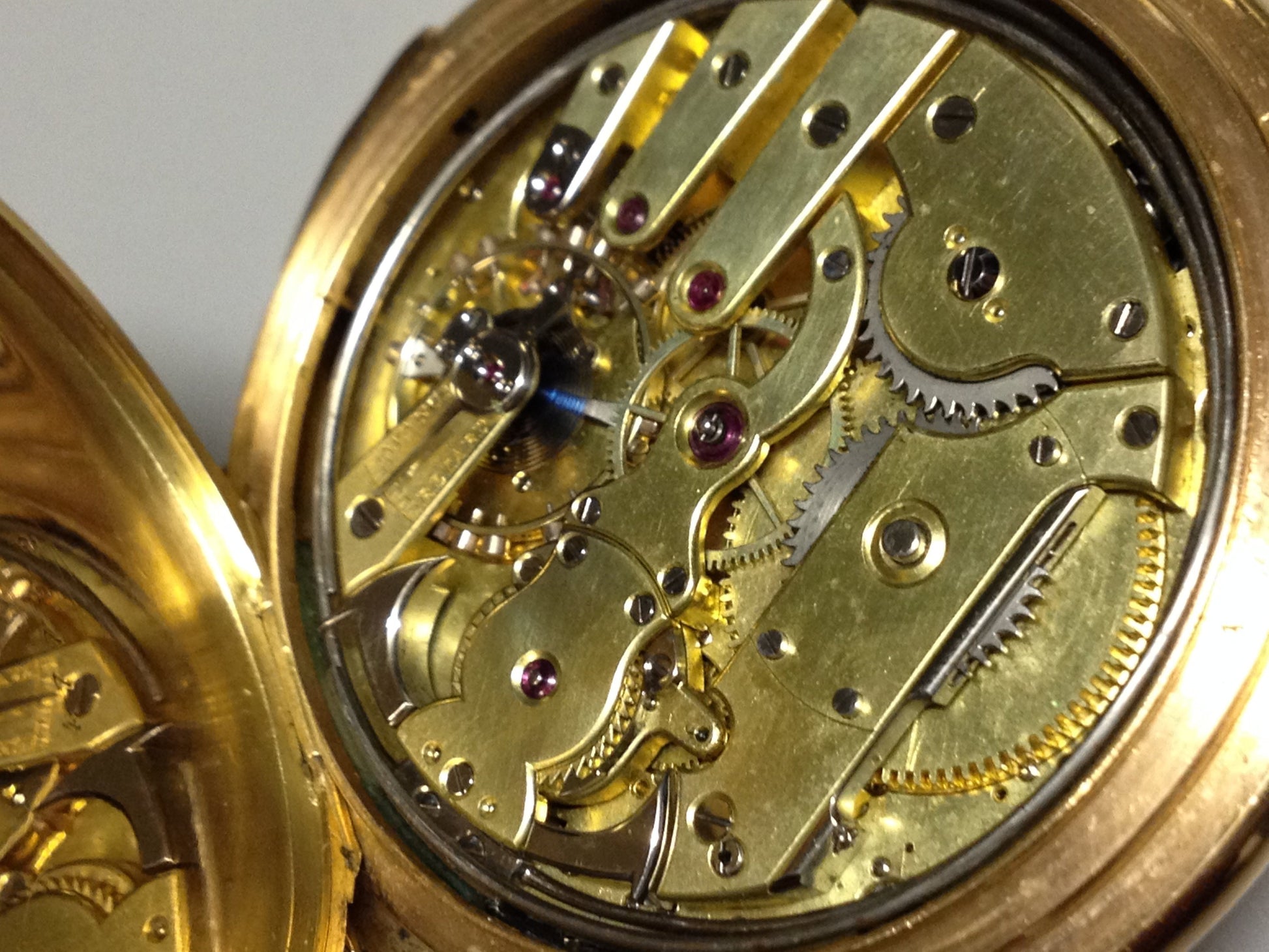 Patek Philippe Pocket watch in Pink gold. Circa. 1880.