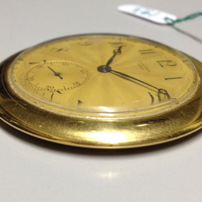 Cartier Pocket watch in Yellow gold. Circa: 1930.