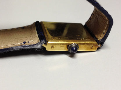 Cartier Quadrant in Yellow gold 14kt. Circa: 1940.