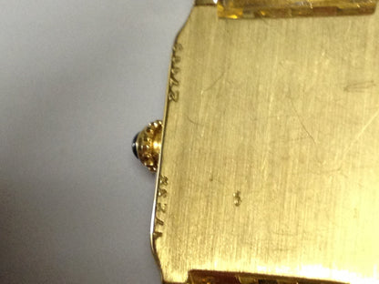 Cartier Santos in Yellow gold. Circa: 1950.